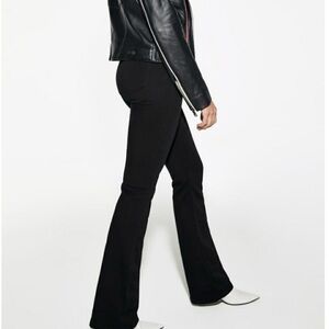 Joe’s Jeans Becca Curvy Bootcut Black Pants W 32